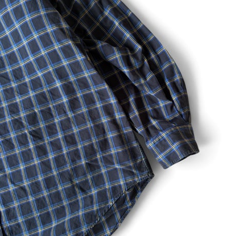 Ralph Lauren / "BLAKE" Plaid B.D.Shirt / L / Used