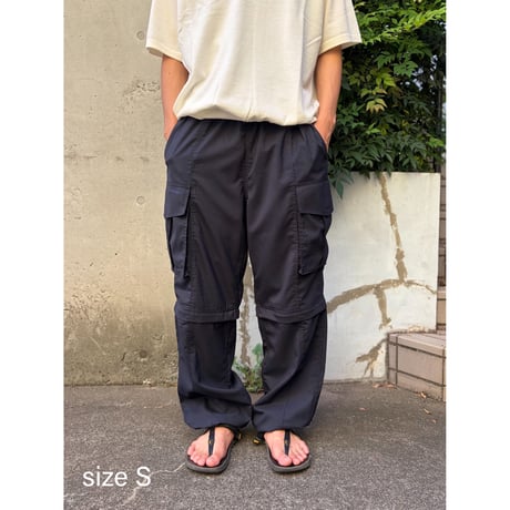 Eddie Bauer × Men's Fudge × Color at Against / ZIP-OFF PANTS / Navy
