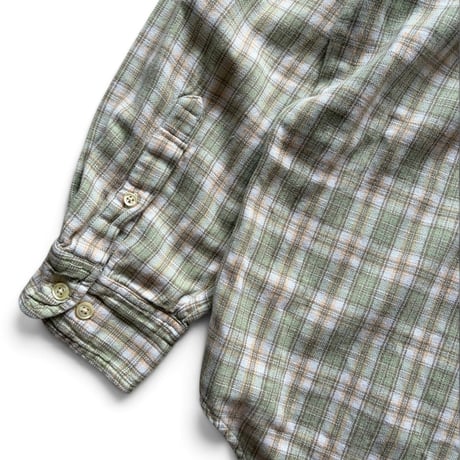 00's GAP / Plaid Lt.Flannel Shirt / XL / Used
