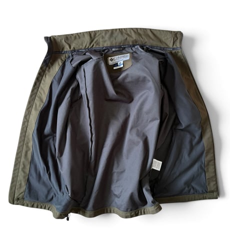 00's Columbia / Soft Shell Jacket / Khaki L / Used
