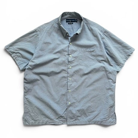 Ralph Lauren / "BOB CAMP" Plaid B.D.Shirt / XL / Used
