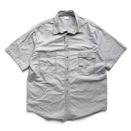 1995's Columbia / Cotton Field Shirt / Grey L / Used