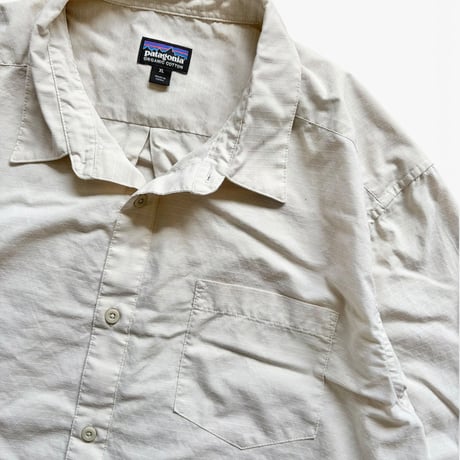 2017's Patagonia / Organic Cotton Field Shirt / Natural XL / Used