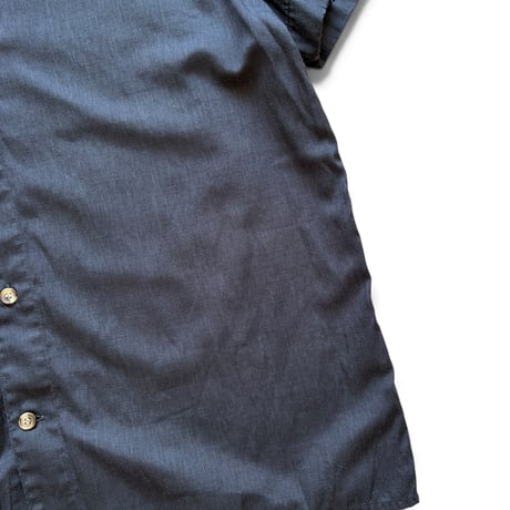 BANANA REPUBLIC / Open Collared Shirt / Black XL / Used