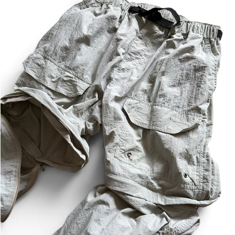 00's REI / Nylon Convertible Easy Pants / Stone L / Used