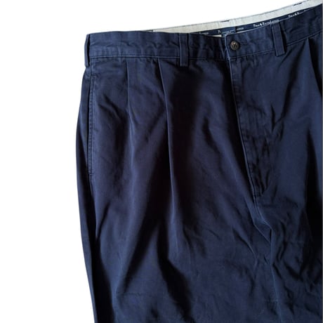 Polo by Ralph Lauren / "HAMMOND"2Tuck Chino Length Custom / Navy 38 / Used