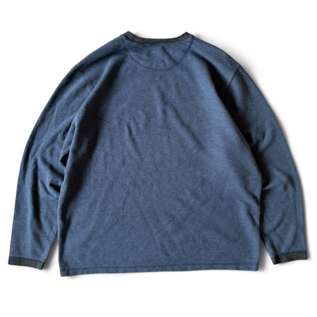 REI / Cotton LS / Navy L / Used