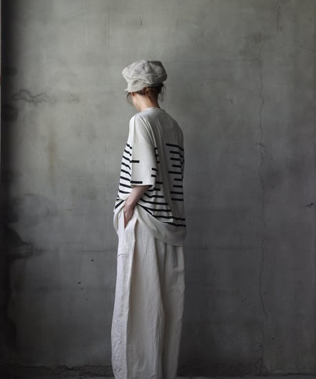 Dulcamaraドゥルカマラ / グリッチボーダーT UNISEX / dl-26014(D226-T1279)