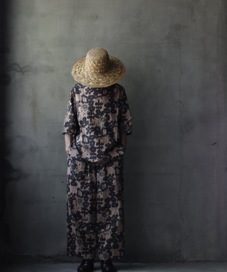 cavane キャヴァネ / Tunic half-sleeve Cotton/Linen100シャツ / ca-26111