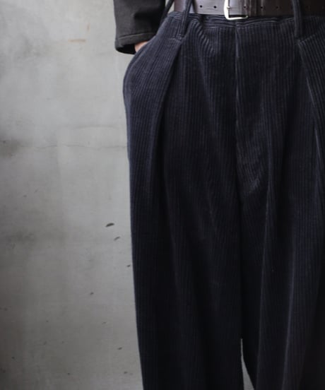 KLASICA クラシカ / Wide and tapered silent Trousers "PACE " パンツ / kl-26031