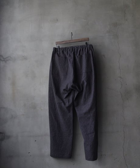 klauseクロイゼ / C/L Canvas Loose Fitting Tapered Trousers"Wide"no2/ kla-26068