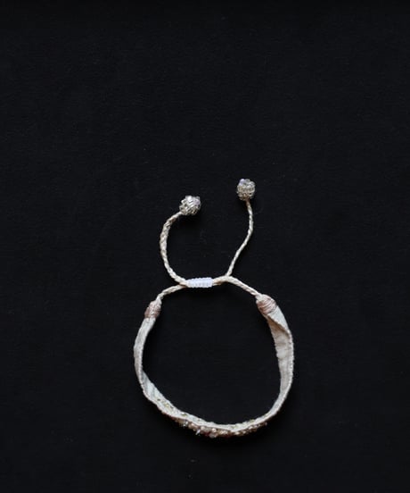 Antonia Rossi (Antomoon)/ Artisan Embroidered bracelets in vintage silkブレスレット / An-26036