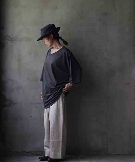 cavane キャヴァネ / Round-Neck dolman cotton100Tシャツ / ca-26117