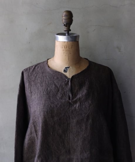 klauseクロイゼ / Herdmans Irish Linen C.S.P.O Shirt / kla-26057