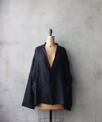 klauseクロイゼ / リネンアムンゼンLinen Gown Short / kla-26053