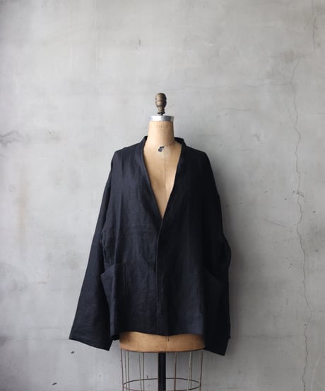 klauseクロイゼ / リネンアムンゼンLinen Gown Short / kla-26053