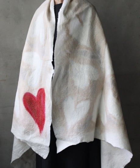 SILVANA MANETTI シルヴァナ マネッティ / SCARF " LOVER " / ca-26006
