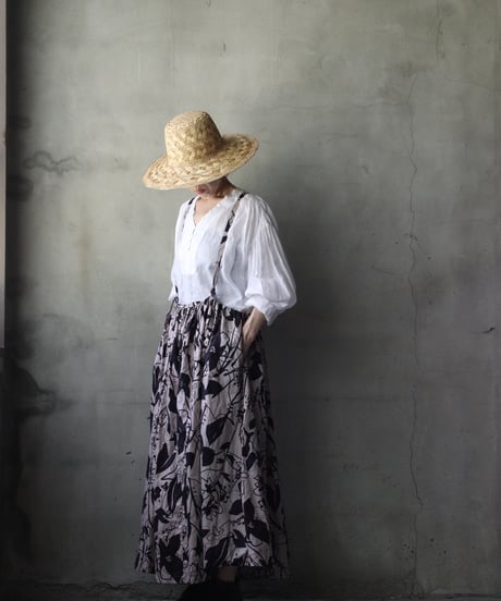 cavane キャヴァネ / Jumper skirt cotton100スカート/ ca-26127