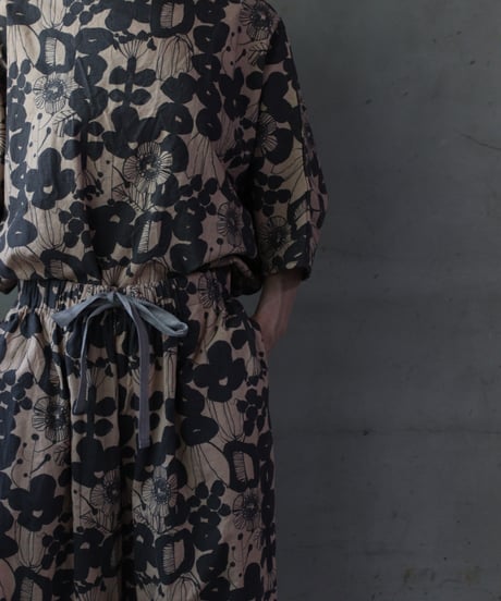 cavane キャヴァネ / Wide Cotton/Linen100 Trousersパンツ/ ca-26114