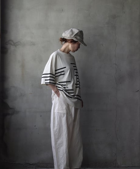 Dulcamaraドゥルカマラ / グリッチボーダーT UNISEX / dl-26014(D226-T1279)