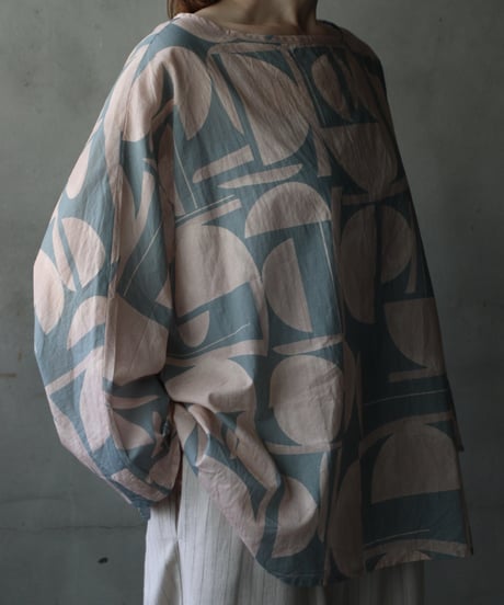 cavane キャヴァネ / Tunic long-sleeve Cotton100シャツ / ca-26118
