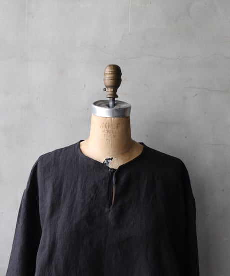 klauseクロイゼ / 天日干しリネンLinen C.S.P.O Shirt / kla-26050