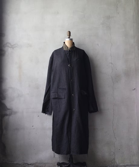 KLASICA クラシカ / Cut off classic straight Coat "1983 " コート / kl-26024