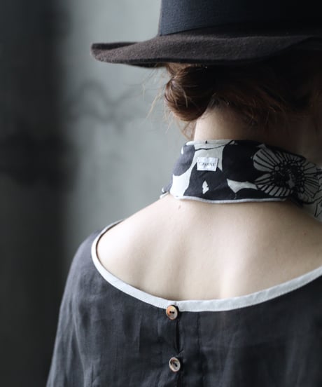 cavane キャヴァネ / Scarf linen/cotton100 limited スカーフ / ca-26136