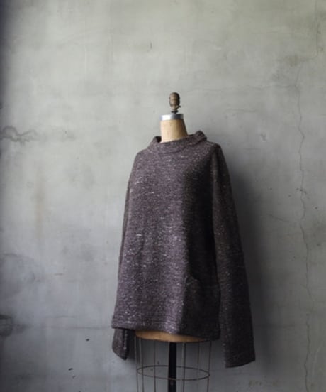 KLASICA クラシカ / Pocket Mock Neck Jumper "LIM" / kl-26035