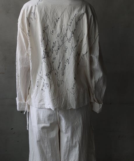 Cavalier Meiko Takahashi / #98Journal rope blouse / Me-26007