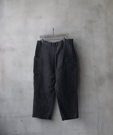 BIEK VERSTAPPEN ビーク フェルスタッペン / ROUND POCKET TROUSERSパンツ / Bie-26019(TRCO11-M)