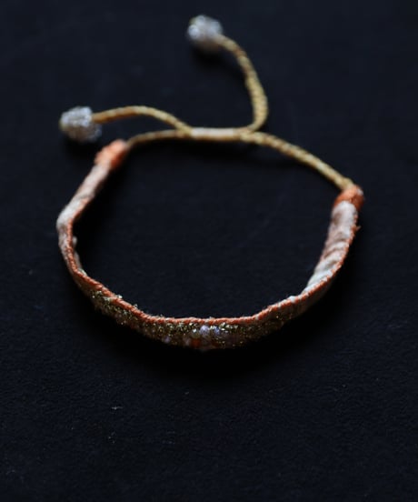 Antonia Rossi (Antomoon)/ Artisan Embroidered bracelets in vintage silkブレスレット / An-26037
