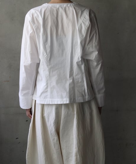 NATIVE VILLAGE ネイティブヴィレッジ / No.5 Simple longing 刺繍襟プルブラウス/ na-26020
