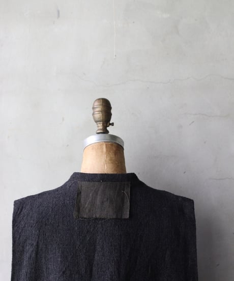 KLASICA クラシカ / Square shaped loose Vest "JEUNET " ベスト / kl-26026