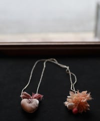 Antonia Rossi (Antomoon)/ Artisan Embroidered Heart Necklaceネックレス / An-26025A