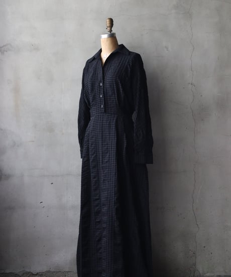 daubドーブ / LONG PLEATED DRESS W/POCKETS ワンピース / da-26012(AB161/T517)
