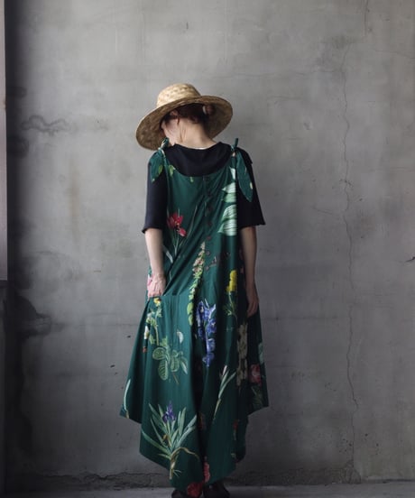ALEKSANDR MANAMISアレクサンダーマナミ/ JARDIN VERT JUMPSUITジャンプスーツ/ am-25000A