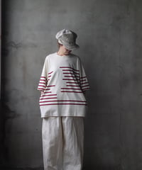 Dulcamaraドゥルカマラ / グリッチボーダーT UNISEX / dl-26015(D226-T1279)