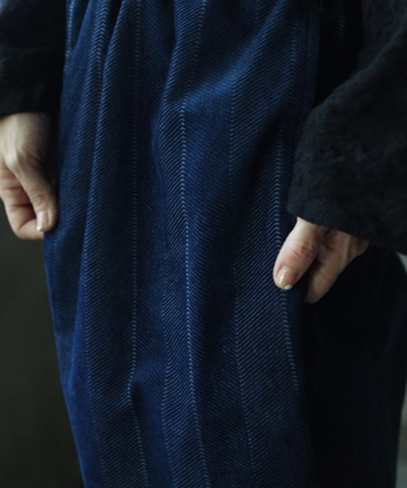 cavane キャヴァネ / Wide TrousersⅡ ST-Denim パンツ/ ca-