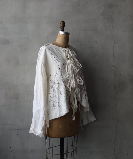 Cavalier Meiko Takahashi / #98Journal rope blouse / Me-26007
