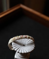 Antonia Rossi (Antomoon)/ Artisan Embroidered bracelets in vintage silkブレスレット / An-26036