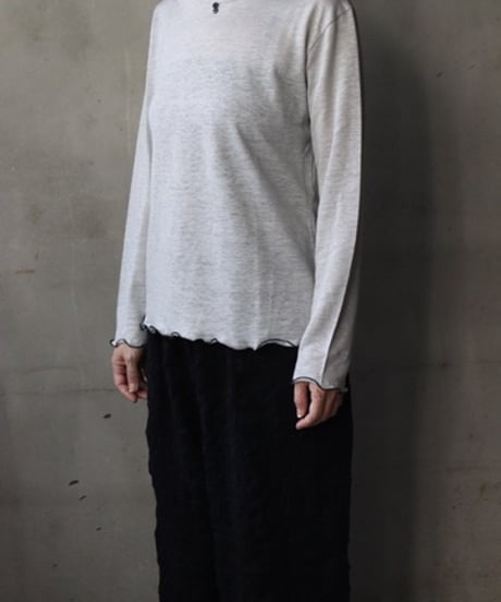 cavane キャヴァネ / Crew-Neck Merrow finish / ca-26150
