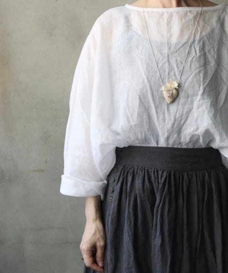 Antonia Rossi (Antomoon)/ Artisan Embroidered Heart Necklaceネックレス / An-26023
