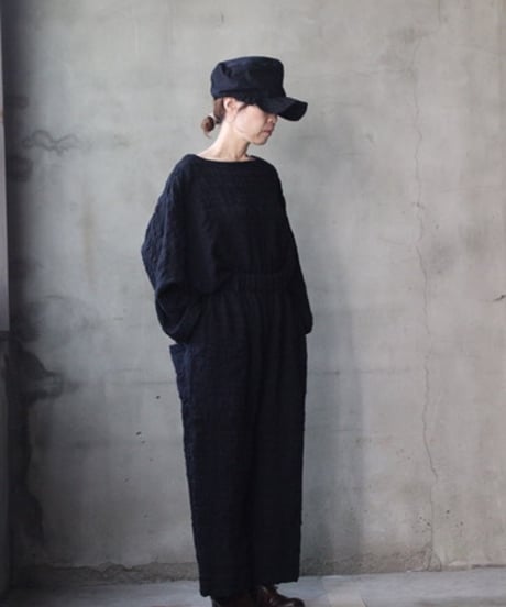cavane キャヴァネ / Wide TrousersⅡ Shadow Checkパンツ/ ca-26147
