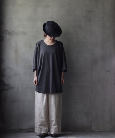 cavane キャヴァネ / Round-Neck dolman cotton100Tシャツ / ca-26117