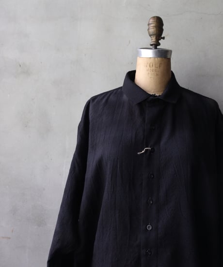 KLASICA クラシカ / Over sized short collar Shirts "SH-039 " シャツ / kl-26027