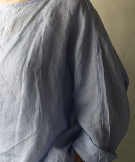 cavane キャヴァネ / Tunic long-sleeve Linen100シャツ / ca-26101