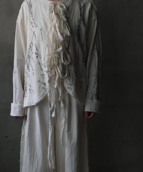 Cavalier Meiko Takahashi / #98Journal rope blouse / Me-26007
