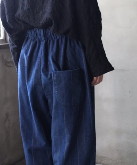 cavane キャヴァネ / Wide TrousersⅡ ST-Denim パンツ/ ca-26148