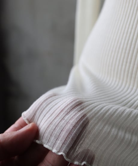 NATIVE VILLAGE ネイティブヴィレッジ / No.4 Thoughts on stockings リブレースプルオーバー/ na-26028